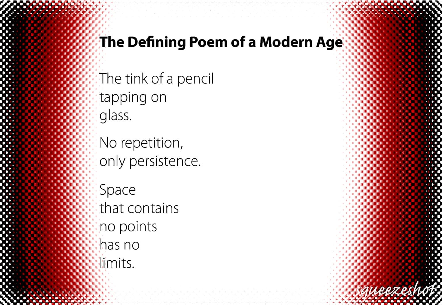 The Defining Poem